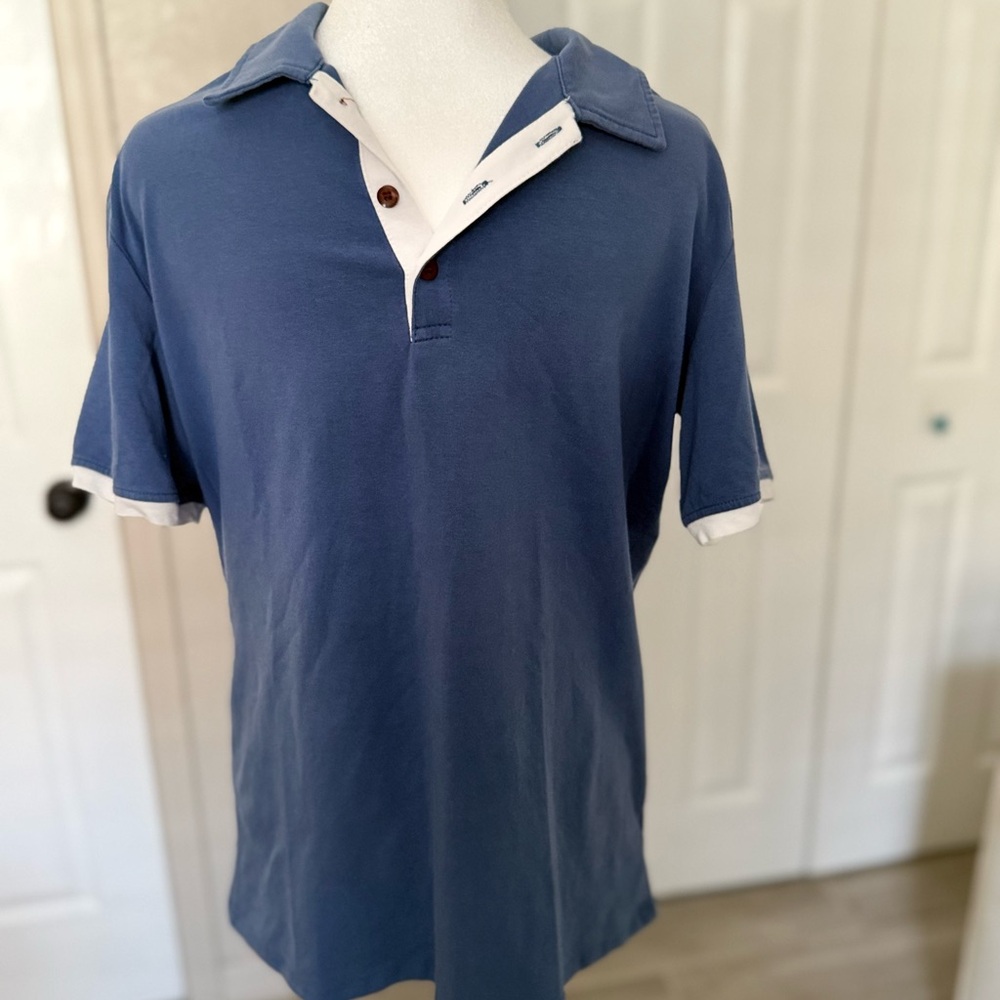 Classic Blue Polo Shirt for Men